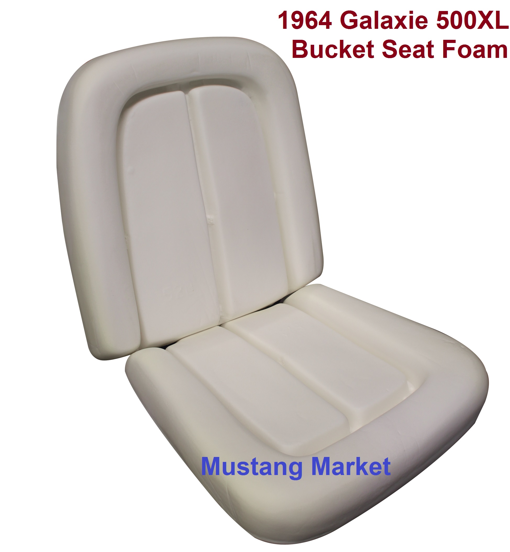 1964 Galaxie Seat Foam buns