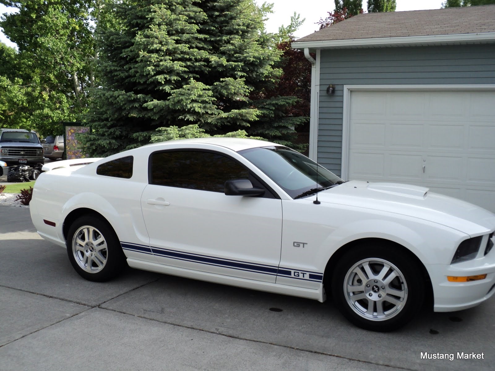 2007 Mustang Gt stripe kit