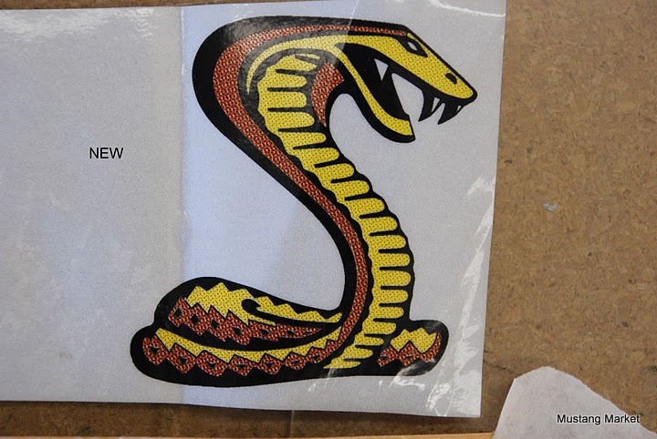 Cobra Snake Decal for Mustang and Torino
