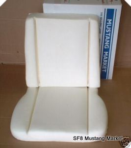 1966 Fairlane Deluxe bucket Seat Foam made by Mustang Market